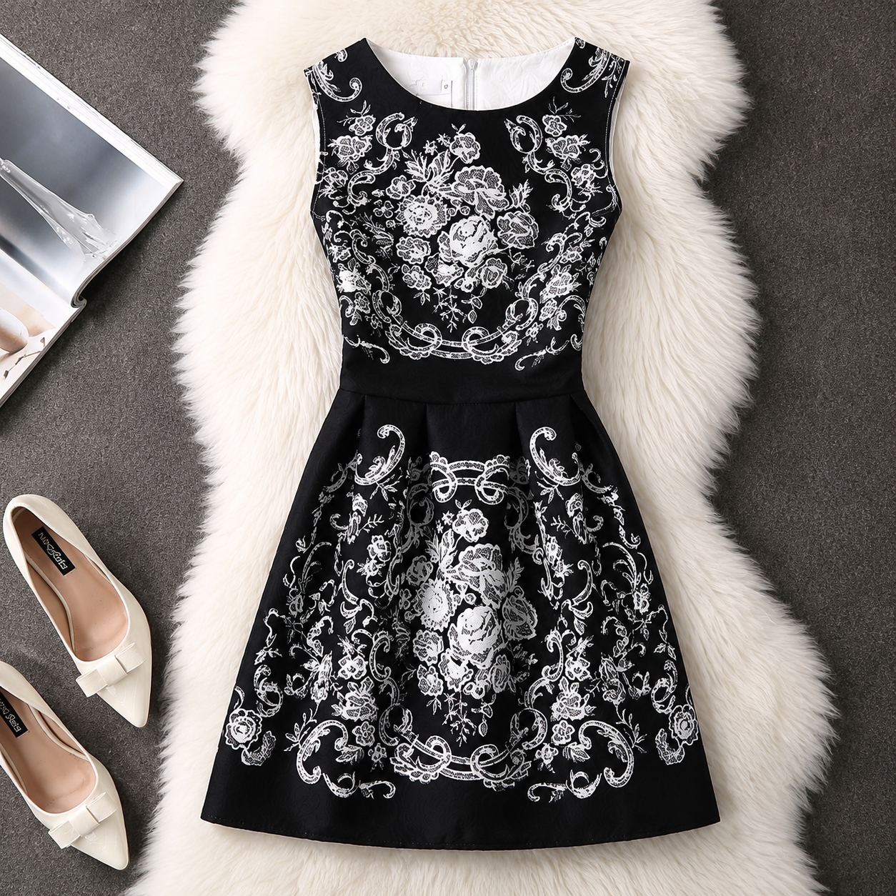 Vestido Casual Elegante Floral