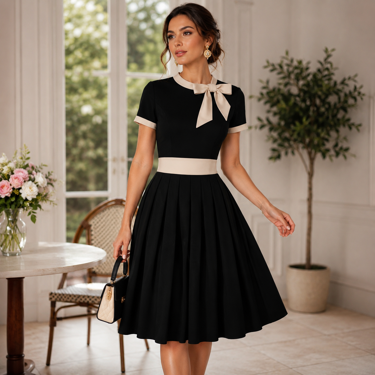 Vestido Vintage Charm